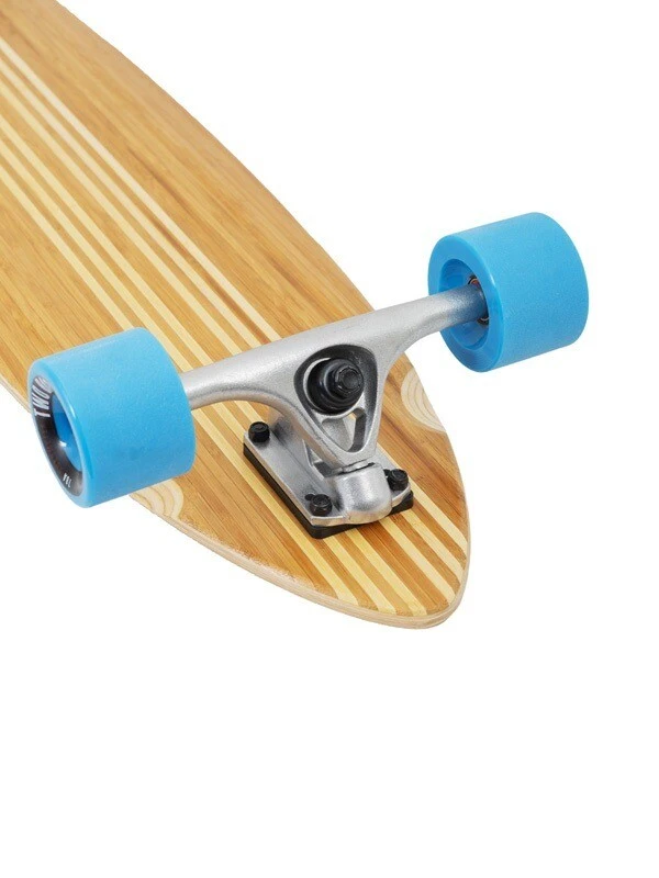 Two Bare Feet "The Chad" 42in Bamboo Series Longboard Skateboard Complete (Blue Wheels) 6 Two Bare Feet "The Chad" 42in Bamboo Series Longboard Skateboard Complete (Blue Wheels) - Image 6