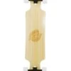 Two Bare Feet "The Hunter" 40in Bamboo Series Longboard Skateboard Complete (White Wheels)