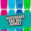Two Bare Feet Lagoon Single Bodyboard And Bag Bundle (Choice Of 33", 37", 41", 42", 44)