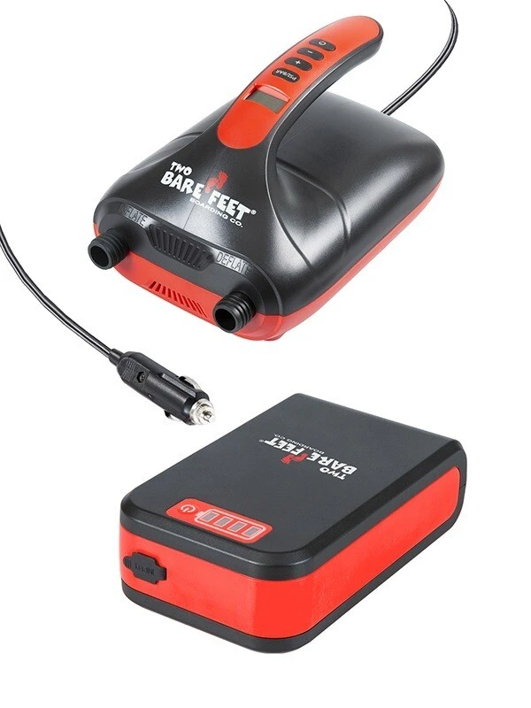 Two Bare Feet 20psi Electric SUP Pump & 12V Powerbank Package 1 Two Bare Feet 20psi Electric SUP Pump & 12V Powerbank Package
