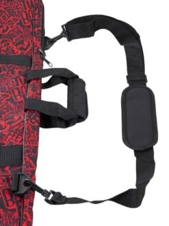 37" Double Bodyboard Bag (Red Classic Pattern) -Surf Tide Motion 37 double cp bodyboard bag red 4