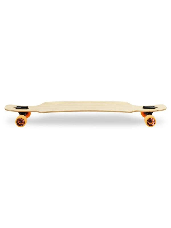 Two Bare Feet "The Parker" 42.5in Bamboo Series Longboard Skateboard Complete (Orange Wheels) 3 Two Bare Feet "The Parker" 42.5in Bamboo Series Longboard Skateboard Complete (Orange Wheels) - Image 3