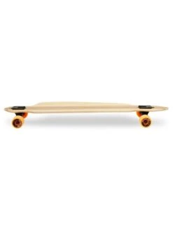 Two Bare Feet "The Duke" 41in Bamboo Series Longboard Skateboard Complete (Orange Wheels) -Surf Tide Motion 3 008 duke side