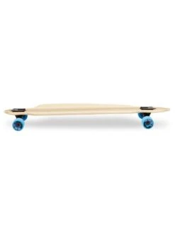 Two Bare Feet "The Duke" 41in Bamboo Series Longboard Skateboard Complete (Blue Wheels) -Surf Tide Motion 3 008 duke side 1