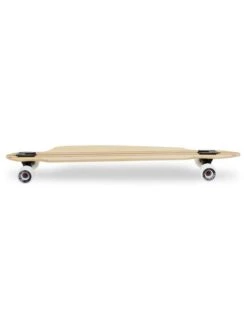 Two Bare Feet "The Duke" 41in Bamboo Series Longboard Skateboard Complete (White Wheels) -Surf Tide Motion 3 008 duke side 1 1