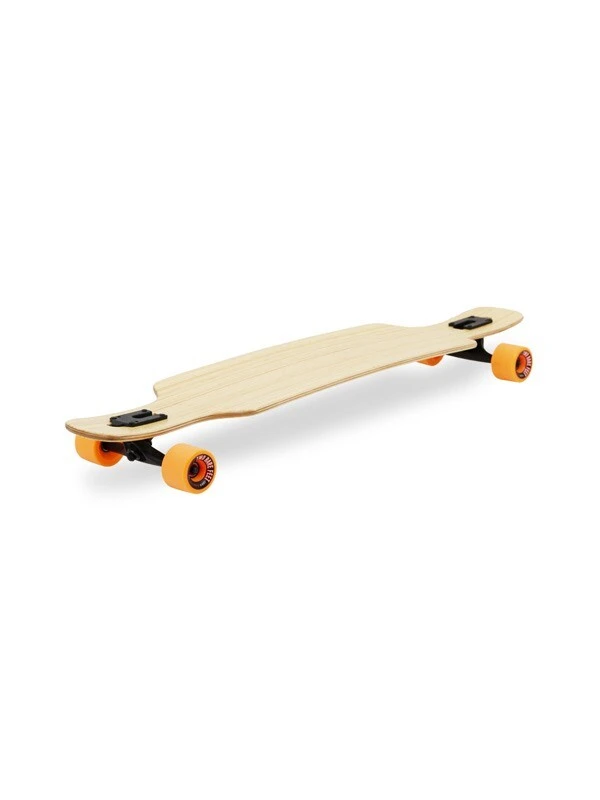 Two Bare Feet "The Parker" 42.5in Bamboo Series Longboard Skateboard Complete (Orange Wheels) 4 Two Bare Feet "The Parker" 42.5in Bamboo Series Longboard Skateboard Complete (Orange Wheels) - Image 4