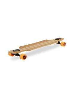 Two Bare Feet "The Hunter" 40in Bamboo Series Longboard Skateboard Complete (Orange Wheels) -Surf Tide Motion 4 006 hunter diagonal