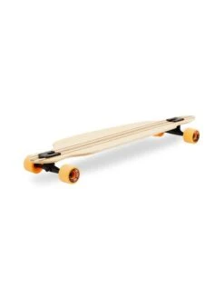 Two Bare Feet "The Duke" 41in Bamboo Series Longboard Skateboard Complete (Orange Wheels) -Surf Tide Motion 4 008 duke diagonal