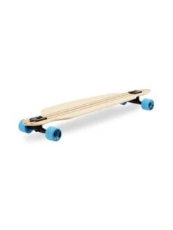 Two Bare Feet "The Duke" 41in Bamboo Series Longboard Skateboard Complete (Blue Wheels) -Surf Tide Motion 4 008 duke diagonal 1