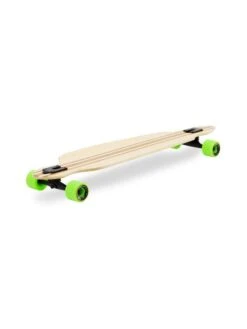 Two Bare Feet "The Duke" 41in Bamboo Series Longboard Skateboard Complete (Green Wheels) -Surf Tide Motion 4 008 duke diagonal 3