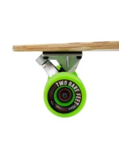 Two Bare Feet "The Chuck" 44in Bamboo Series Longboard Skateboard Complete (Green Wheels) -Surf Tide Motion 5 001 the chuck wheel