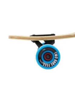 Two Bare Feet "The Parker" 42.5in Bamboo Series Longboard Skateboard Complete (Blue Wheels) -Surf Tide Motion 5 002 parker wheel 2