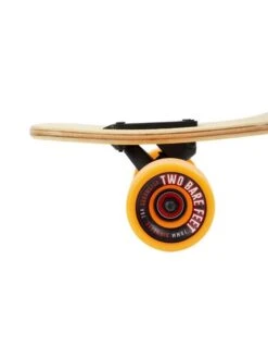 Two Bare Feet "The Parker" 42.5in Bamboo Series Longboard Skateboard Complete (Orange Wheels) 10 Two Bare Feet "The Parker" 42.5in Bamboo Series Longboard Skateboard Complete (Orange Wheels) -Surf Tide Motion 5 002 parker wheel 3