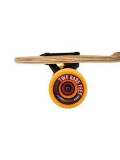 Two Bare Feet "The Hunter" 40in Bamboo Series Longboard Skateboard Complete (Orange Wheels) -Surf Tide Motion 5 006 hunter wheel