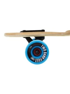 Two Bare Feet "The Hunter" 40in Bamboo Series Longboard Skateboard Complete (Blue Wheels) -Surf Tide Motion 5 006 hunter wheel 1
