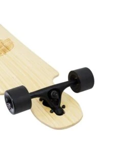 Two Bare Feet "The Hunter" 40in Bamboo Series Longboard Skateboard Complete -Surf Tide Motion 6 006 hunter trucks min
