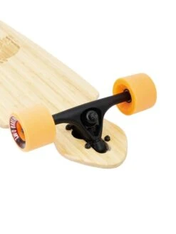 Two Bare Feet "The Duke" 41in Bamboo Series Longboard Skateboard Complete (Orange Wheels) -Surf Tide Motion 6 008 duke trucks