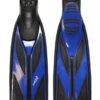 Two Bare Feet Scissor Diving Fins (Blue)