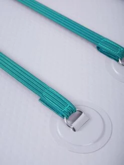 Two Bare Feet Sport Air (Allround) 10'6" X 33" X 4.75" Inflatable SUP Deluxe Carbon Hybrid Pack (Teal) 17 Two Bare Feet Sport Air (Allround) 10'6" X 33" X 4.75" Inflatable SUP Deluxe Carbon Hybrid Pack (Teal) -Surf Tide Motion angle 2 teal 2