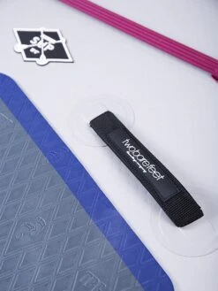 Two Bare Feet Sport Air (Touring) 12'0" X 33" X 6" Inflatable SUP Starter Pack (Raspberry) -Surf Tide Motion angle 4 raspberry 8