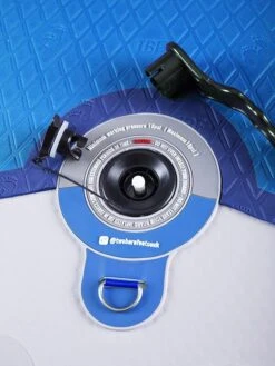 Two Bare Feet Sport Air (Allround) 10'6" X 33" X 4.75" Inflatable SUP Deluxe Carbon Hybrid Pack (Blue) 16 Two Bare Feet Sport Air (Allround) 10'6" X 33" X 4.75" Inflatable SUP Deluxe Carbon Hybrid Pack (Blue) -Surf Tide Motion angle 5 blue 2