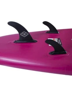 Two Bare Feet Sport Air (Allround XL) 10'10" X 33" X 6" Inflatable SUP Deluxe Carbon Hybrid Pack (Raspberry) -Surf Tide Motion angle 8 raspberry 6