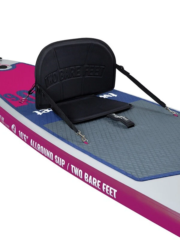 Two Bare Feet Sport Air (Allround) 10'6" X 33" X 4.75" Inflatable SUP Deluxe Fibreglass Pack (Raspberry) 5 Two Bare Feet Sport Air (Allround) 10'6" X 33" X 4.75" Inflatable SUP Deluxe Fibreglass Pack (Raspberry) - Image 5
