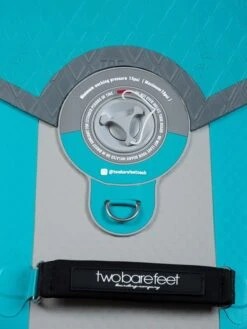 Two Bare Feet Archer (Allround XL) 10'10" X 33" X 6" Inflatable SUP Deluxe Fibreglass Hybrid Pack (Teal) -Surf Tide Motion angle 5 teal copy 4