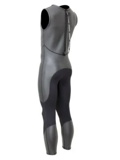 Two Bare Feet Enduro Sleeveless 2.5mm Mens Mesh Surf Suit (Black) -Surf Tide Motion angle 4 13 1