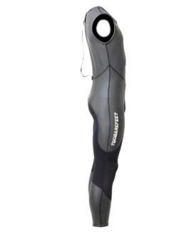 Two Bare Feet Enduro Sleeveless 2.5mm Mens Mesh Surf Suit (Black) -Surf Tide Motion angle 7 13 1