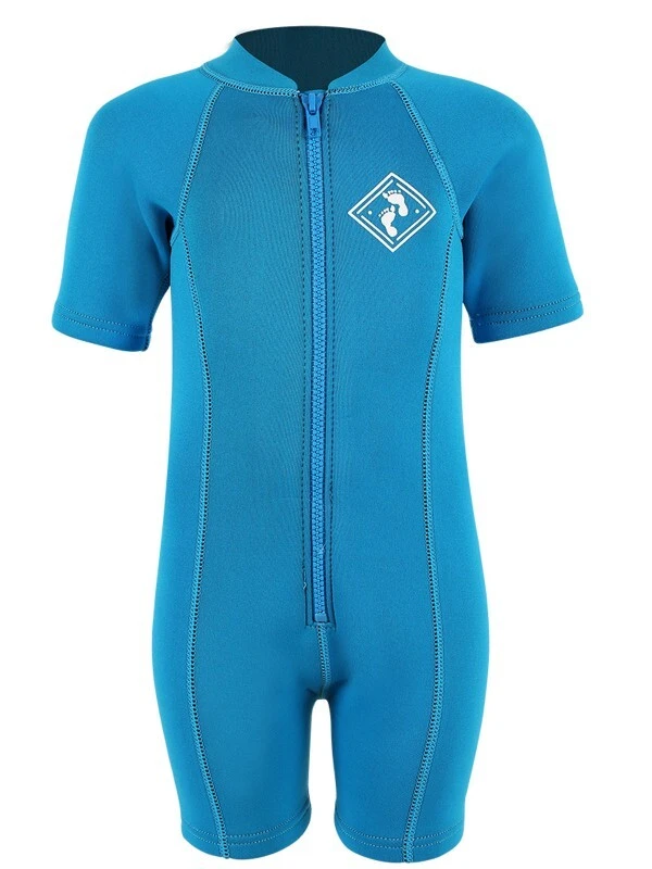 Premier Baby Swim Kit - Aquatica Wetsuit + Swim Nappy + Towel + Bag (Aqua) 2 Premier Baby Swim Kit - Aquatica Wetsuit + Swim Nappy + Towel + Bag (Aqua) - Image 2