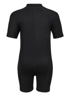Essentials Baby Swim Kit - Aquatica Wetsuit + Nappy Shorts (Black / Navy) -Surf Tide Motion aquatica baby black back 1 1