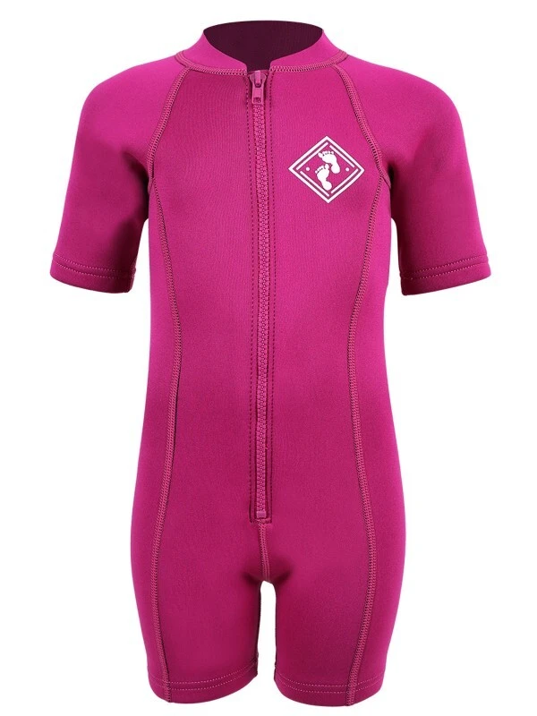 Essentials Baby Swim Kit - Aquatica Wetsuit + Nappy Shorts (Raspberry) 2 Essentials Baby Swim Kit - Aquatica Wetsuit + Nappy Shorts (Raspberry) - Image 2