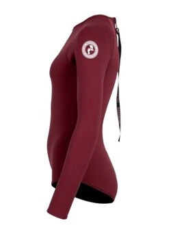 Two Bare Feet Arabella 2mm Superstretch Neoprene Womens Suit (Burgundy) -Surf Tide Motion arabella burgundy 3