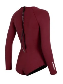 Two Bare Feet Arabella 2mm Superstretch Neoprene Womens Suit (Burgundy) -Surf Tide Motion arabella burgundy 6