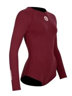 Two Bare Feet Arabella 2mm Superstretch Neoprene Womens Suit (Burgundy) -Surf Tide Motion arabella burgundy 8