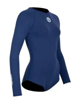 Two Bare Feet Arabella 2mm Superstretch Neoprene Womens Suit (Navy) -Surf Tide Motion arabella navy 8