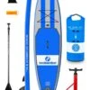 Two Bare Feet Archer (Allround XL) 10'10" X 33" X 6" Inflatable SUP Starter Pack (Blue)