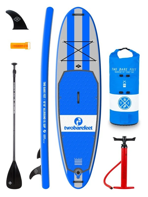 Two Bare Feet Archer (Allround XL) 10'10" X 33" X 6" Inflatable SUP Starter Pack (Blue) 1 Two Bare Feet Archer (Allround XL) 10'10" X 33" X 6" Inflatable SUP Starter Pack (Blue)