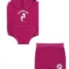Essentials Baby Swim Kit - Wrap + Nappy Shorts (Raspberry)