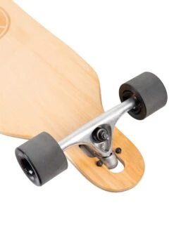 Two Bare Feet Bilbao 42in Canadian Maple Longboard Skateboard Complete (Black Wheels) -Surf Tide Motion bilbao 6