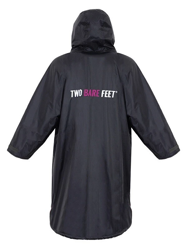 Two Bare Feet Weatherproof Riding Robe (Black/Raspberry) 2 Two Bare Feet Weatherproof Riding Robe (Black/Raspberry) - Image 2