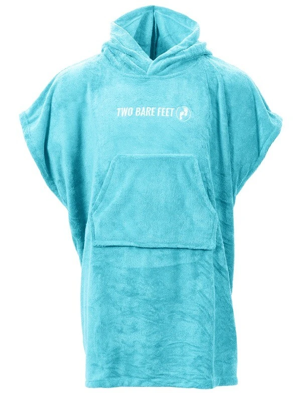 Two Bare Feet Kids Towelling Changing Robe (Aqua) 1 Two Bare Feet Kids Towelling Changing Robe (Aqua)