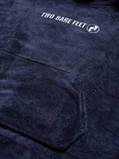 Two Bare Feet Kids Towelling Changing Robe (Black) -Surf Tide Motion changing towels kids black 3 1