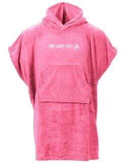 Two Bare Feet Kids Towelling Changing Robe (Hot Pink)