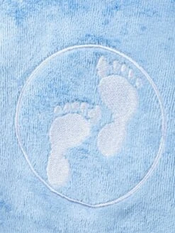 Two Bare Feet Kids Towelling Changing Robe (Light Blue) -Surf Tide Motion changing towels kids light blue 4