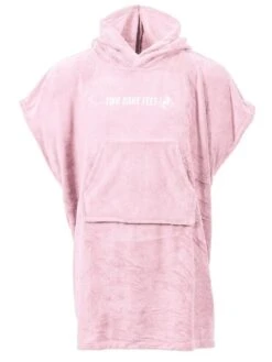 Two Bare Feet Kids Towelling Changing Robe (Light Pink)