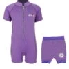 Essentials Baby Swim Kit - Classic Wetsuit + Nappy Shorts (Lilac)