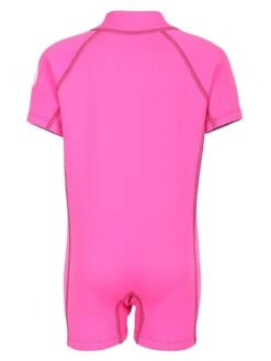 Essentials Baby Swim Kit - Classic Wetsuit + Towel + Bag (Pink) 7 Essentials Baby Swim Kit - Classic Wetsuit + Towel + Bag (Pink) -Surf Tide Motion classic baby pink back 1