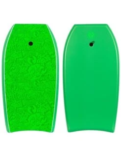 Two Bare Feet Classic Pattern Triple Bodyboard And Bag Bundle (Choice Of 33", 37", 41", 42", 44") 11 Two Bare Feet Classic Pattern Triple Bodyboard And Bag Bundle (Choice Of 33", 37", 41", 42", 44") -Surf Tide Motion cp front and back green 2